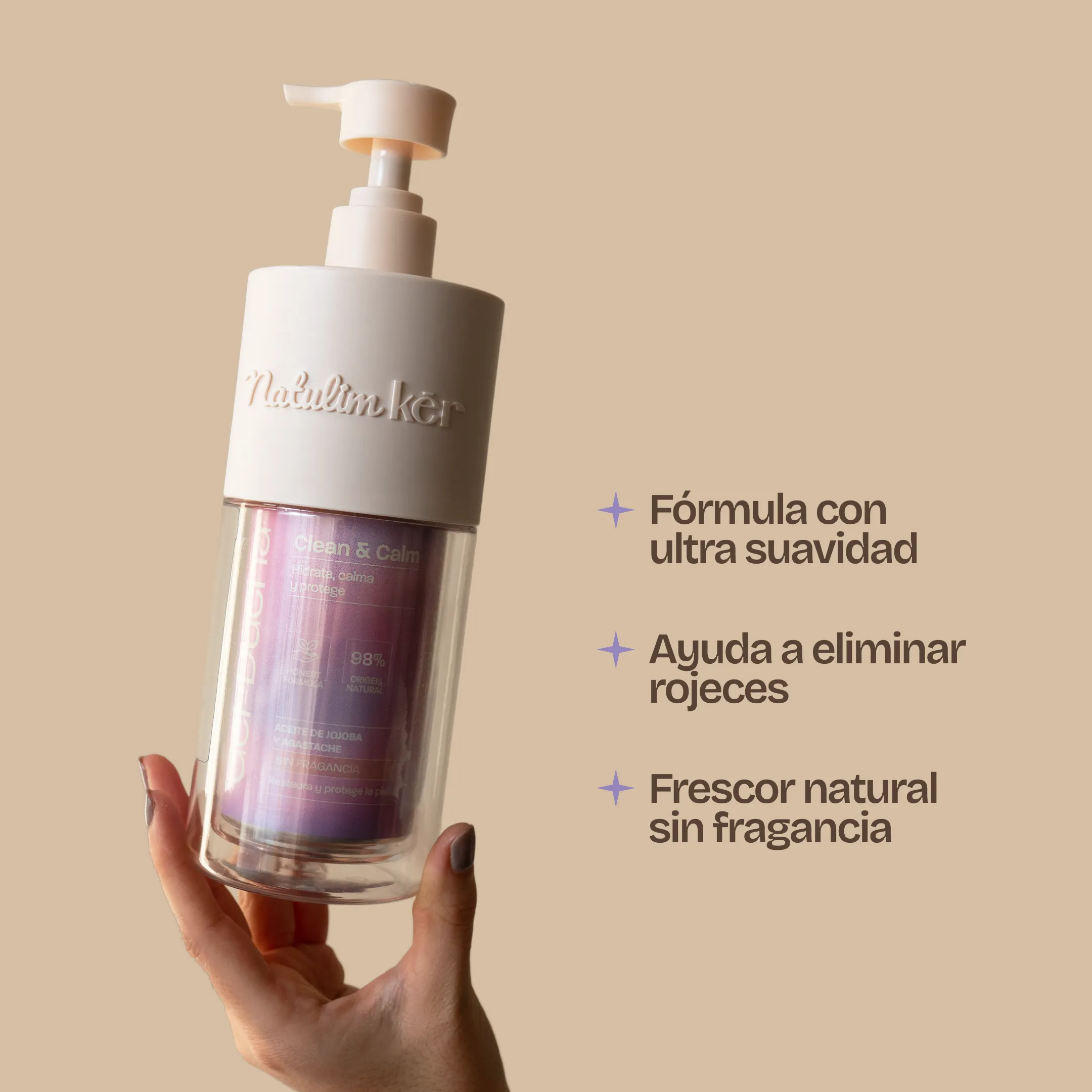 Gel de ducha Clean&Calm- Natulim Kēr - Image 13
