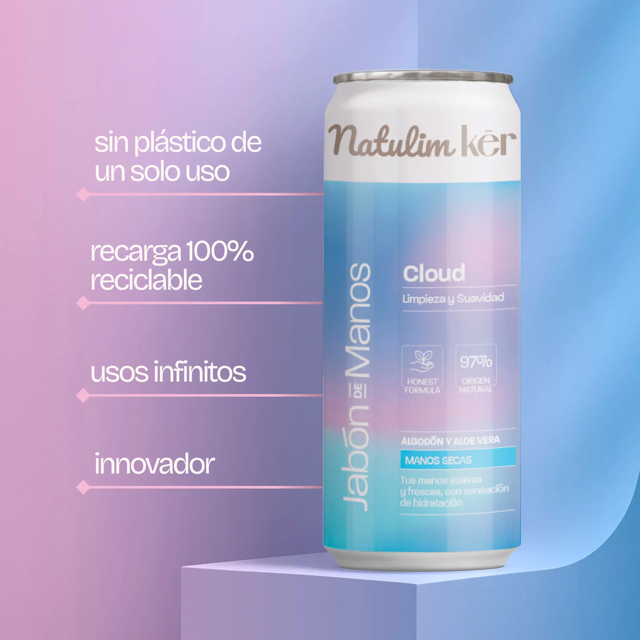 Jabón de manos Cloud Natulim Kēr - Image 8